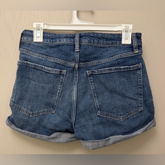 Women's Old Navy Denim Jean Shorts Size 6 OG Straight High Rise Distressed - Picture 4 of 7